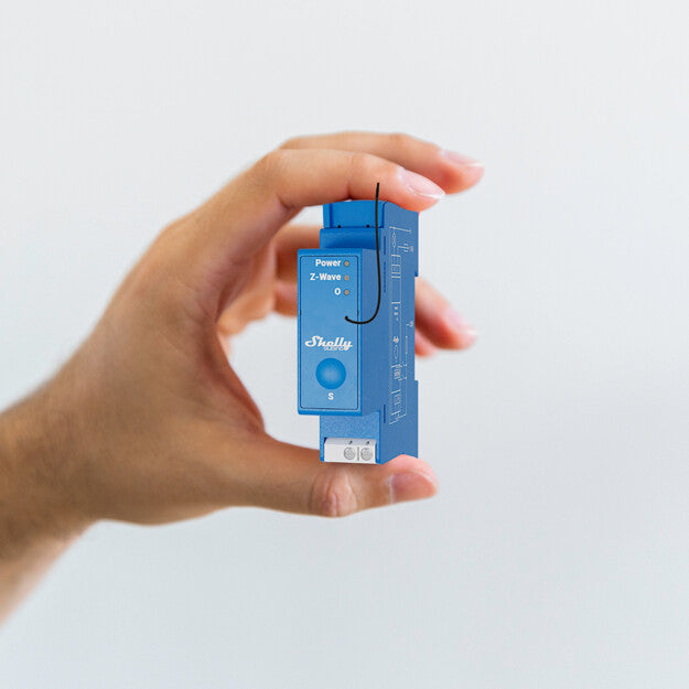 SHELLY Wave PRO 1 Spínací modul na DIN lištu SHELLY Wave PRO 1 Spínací modul na DIN lištu